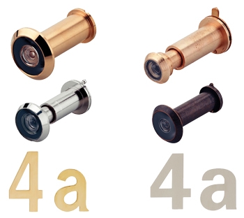 Numra, Shkronja për dyer